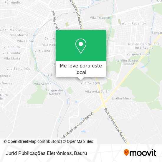 Jurid Publicações Eletrônicas mapa