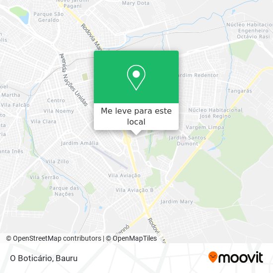O Boticário mapa