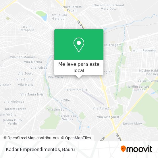 Kadar Empreendimentos mapa