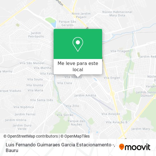 Luis Fernando Guimaraes Garcia Estacionamento - mapa