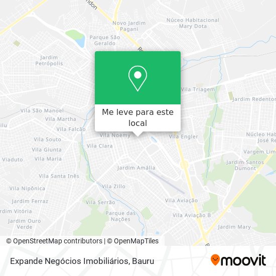 Expande Negócios Imobiliários mapa