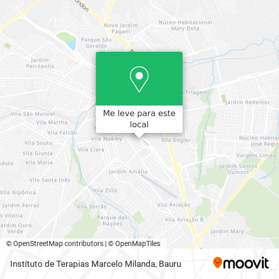 Instítuto de Terapias Marcelo Milanda mapa