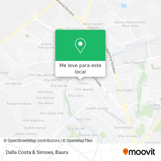 Dalla Costa & Simoes mapa