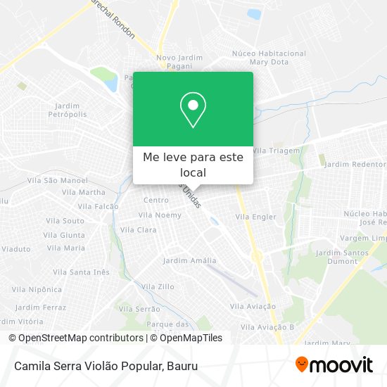 Camila Serra Violão Popular mapa