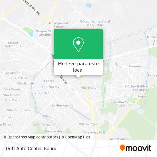 Drift Auto Center mapa