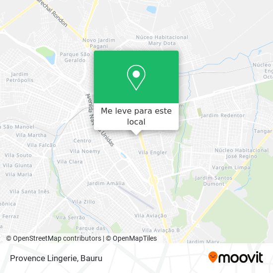Provence Lingerie mapa