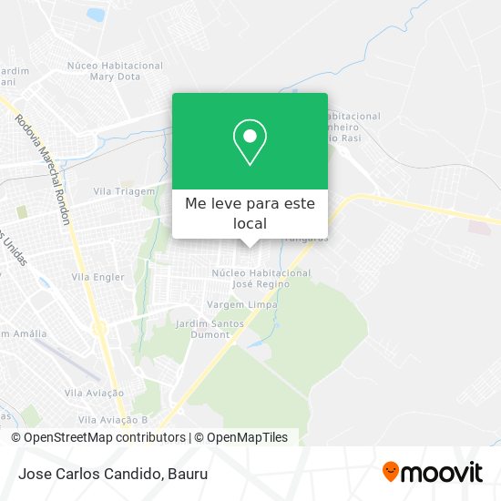 Jose Carlos Candido mapa