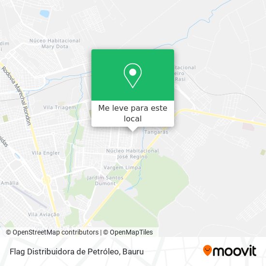 Flag Distribuidora de Petróleo mapa