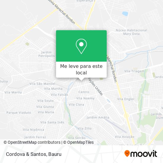 Cordova & Santos mapa