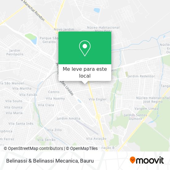 Belinassi & Belinassi Mecanica mapa