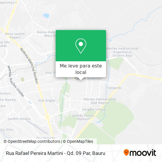 Rua Rafael Pereira Martini - Qd. 09 Par mapa