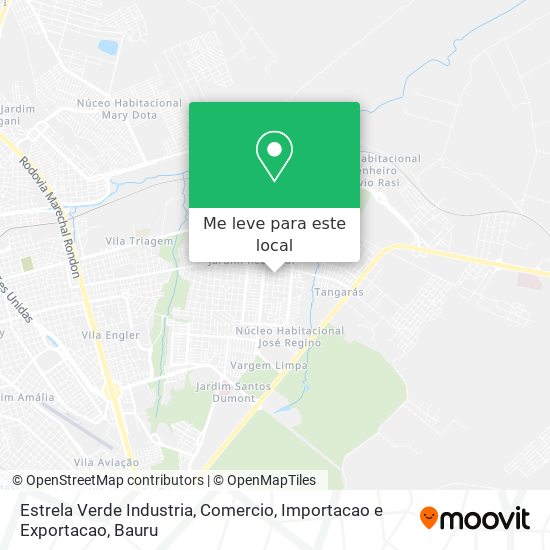 Estrela Verde Industria, Comercio, Importacao e Exportacao mapa