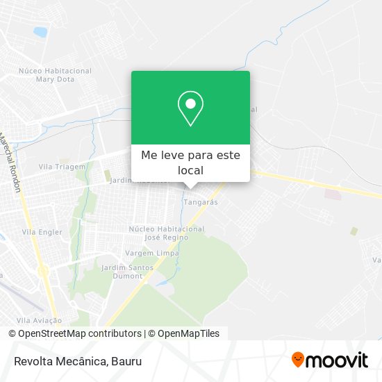 Revolta Mecânica mapa