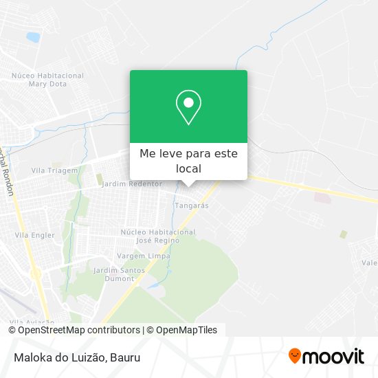 Maloka do Luizão mapa