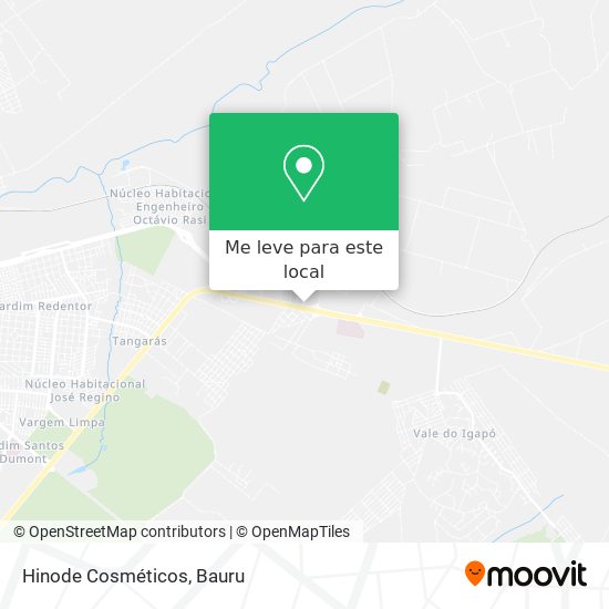 Hinode Cosméticos mapa