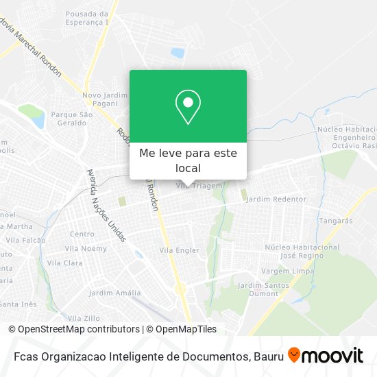 Fcas Organizacao Inteligente de Documentos mapa