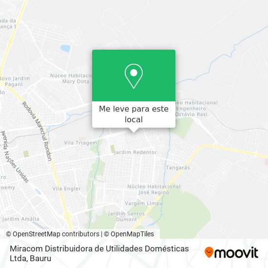 Miracom Distribuidora de Utilidades Domésticas Ltda mapa