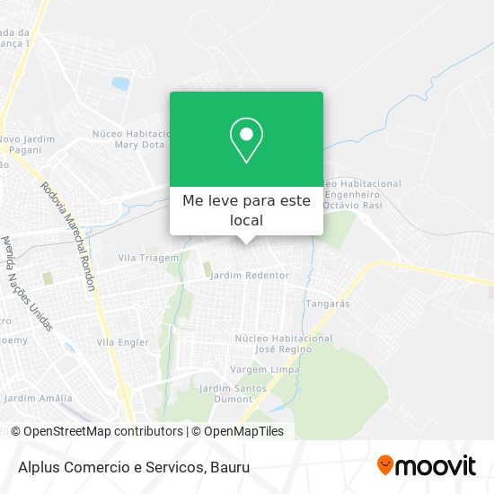 Alplus Comercio e Servicos mapa