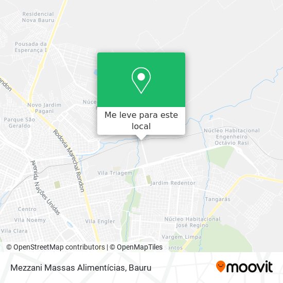 Mezzani Massas Alimentícias mapa
