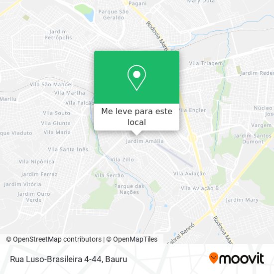 Rua Luso-Brasileira 4-44 mapa