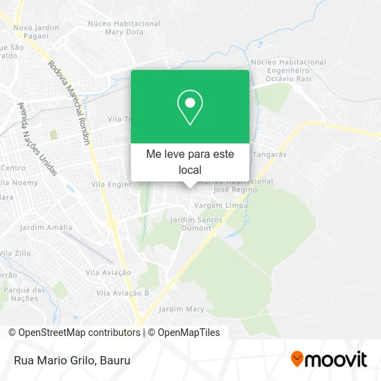 Rua Mario Grilo mapa