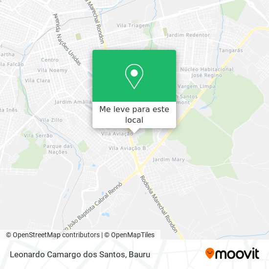Leonardo Camargo dos Santos mapa