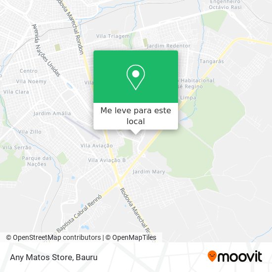 Any Matos Store mapa