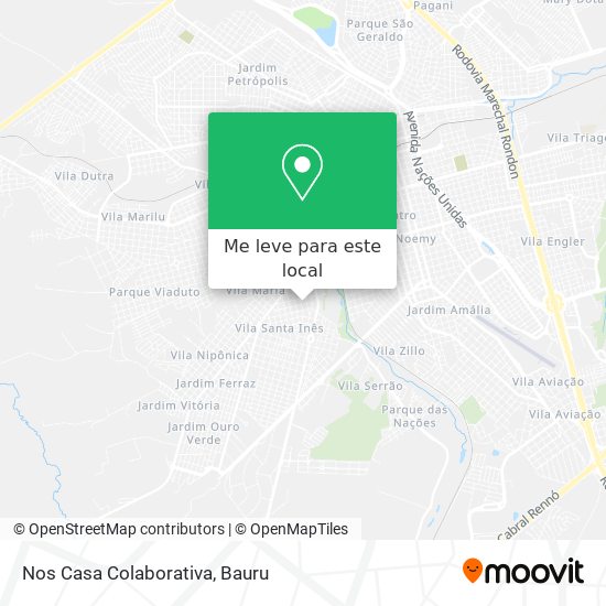 Nos Casa Colaborativa mapa