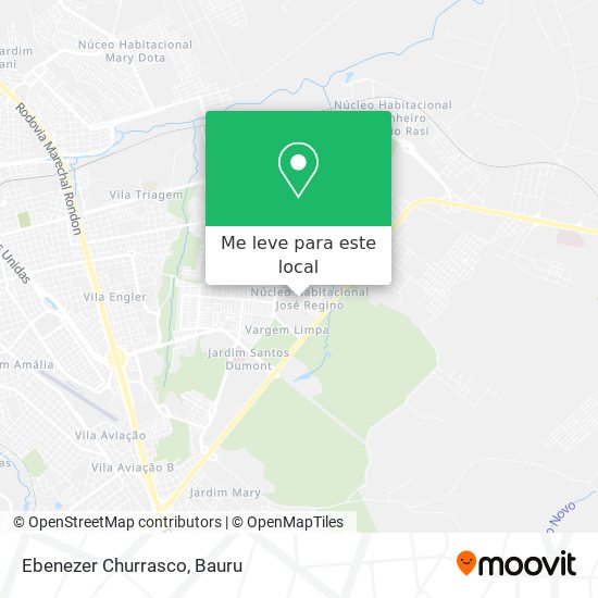 Ebenezer Churrasco mapa