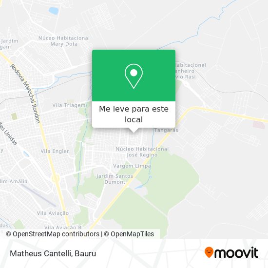 Matheus Cantelli mapa