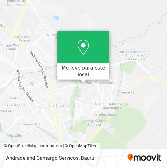 Andrade and Camargo Servicos mapa