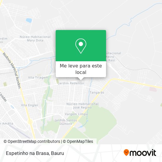 Espetinho na Brasa mapa