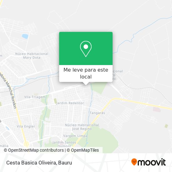 Cesta Basica Oliveira mapa
