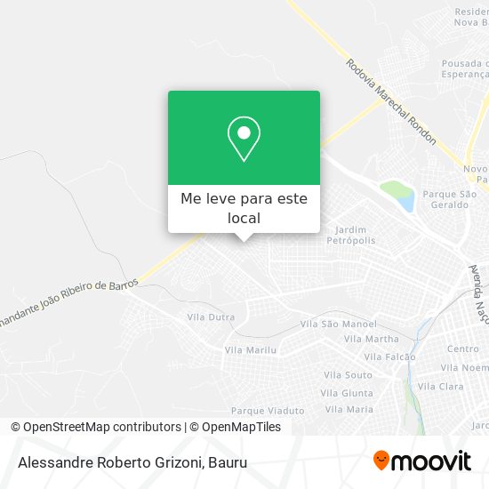 Alessandre Roberto Grizoni mapa