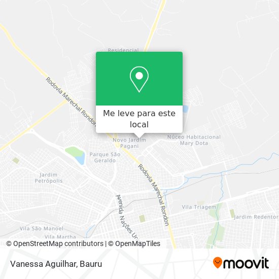 Vanessa Aguilhar mapa