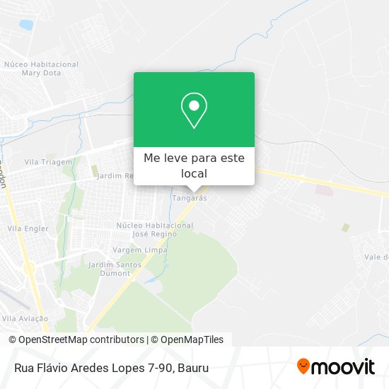 Rua Flávio Aredes Lopes 7-90 mapa