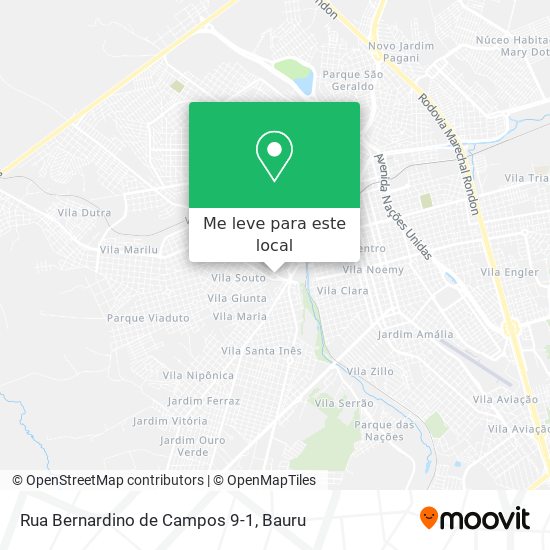 Rua Bernardino de Campos 9-1 mapa