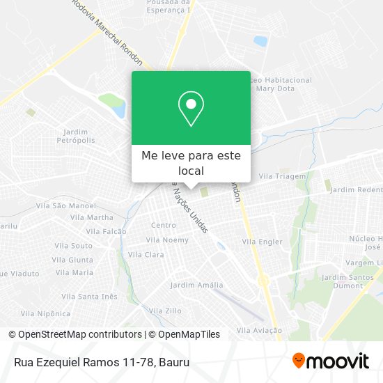 Rua Ezequiel Ramos 11-78 mapa