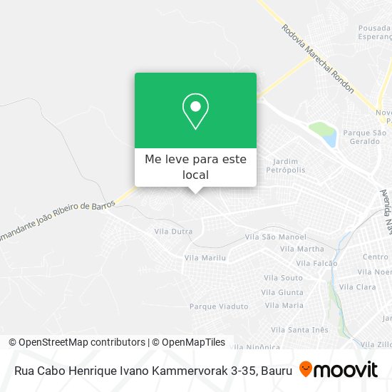 Rua Cabo Henrique Ivano Kammervorak 3-35 mapa