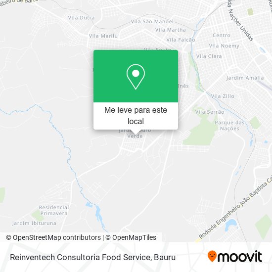 Reinventech Consultoria Food Service mapa