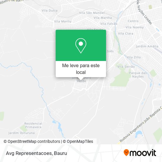 Avg Representacoes mapa