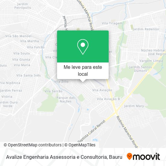 Avalize Engenharia Assessoria e Consultoria mapa