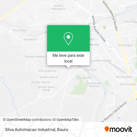 Silva Automacao Industrial mapa