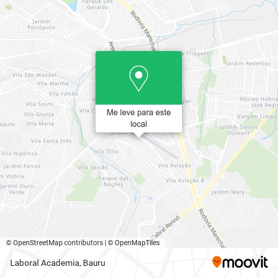 Laboral Academia mapa