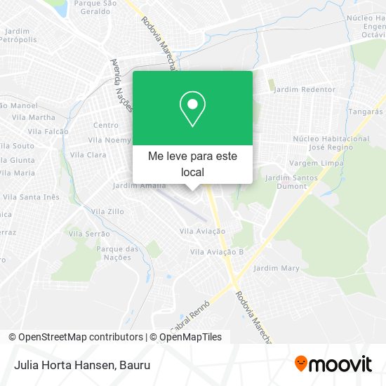 Julia Horta Hansen mapa