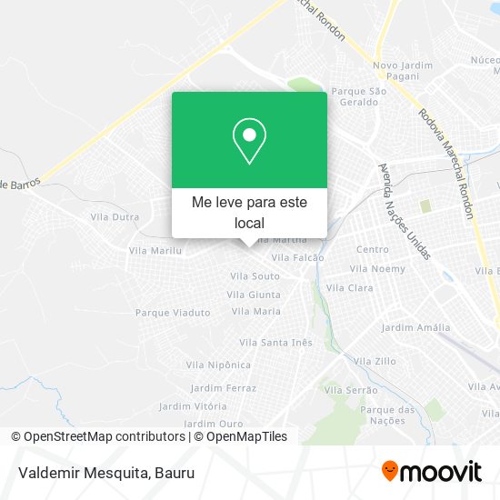 Valdemir Mesquita mapa