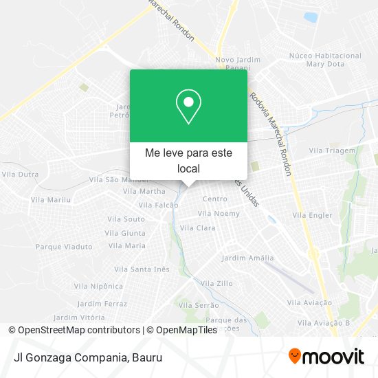 Jl Gonzaga Compania mapa