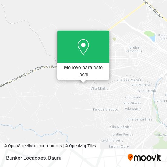 Bunker Locacoes mapa