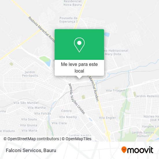 Falconi Servicos mapa