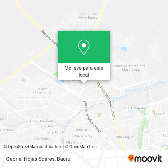 Gabriel Hojas Soares mapa